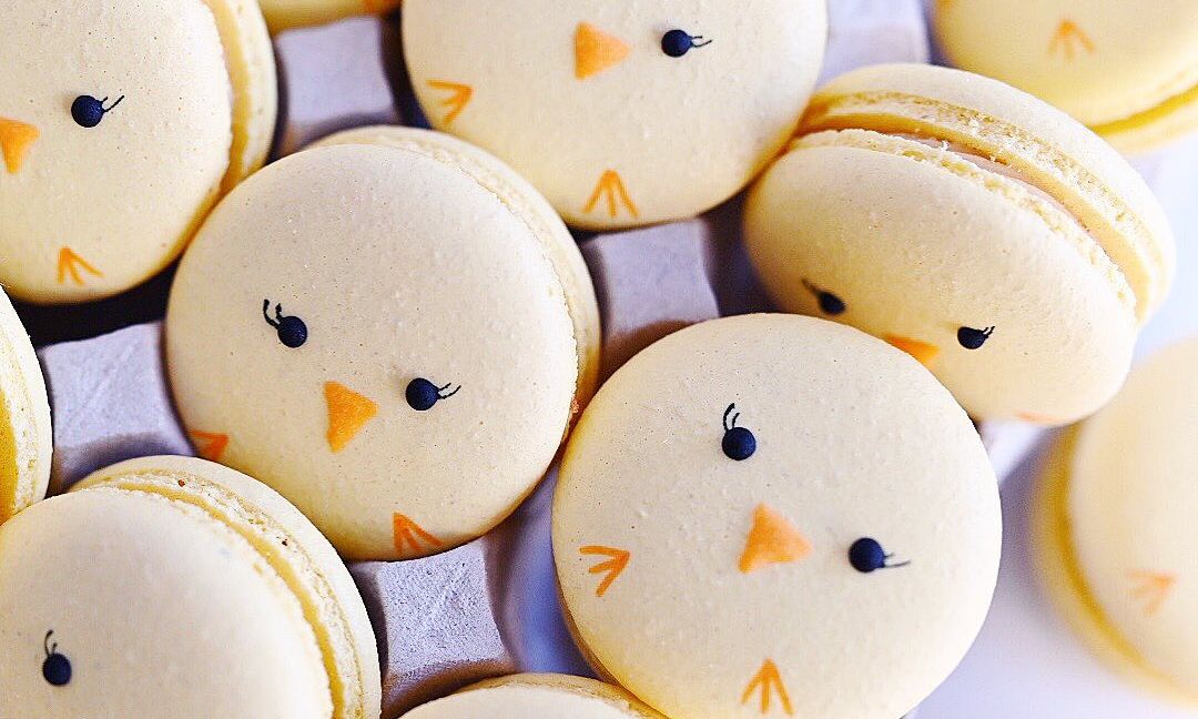 Πασχαλινά macarons - Εύκολα και Νόστιμα (pics+vid)