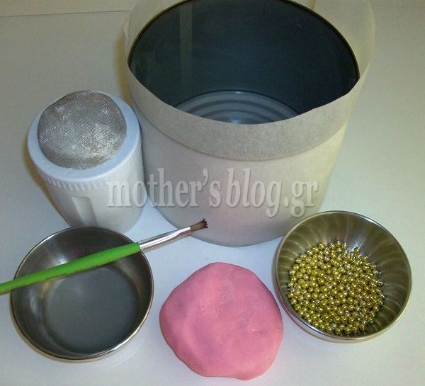 My cakes - My Hobby: Φτιάχνουμε την πιο γλυκιά τιάρα για τη τούρτα της μικρής μας πριγκίπισσας!