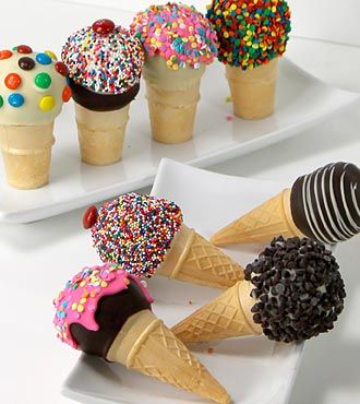 Cake pops σαν παγωτό (εικόνες & βίντεο)