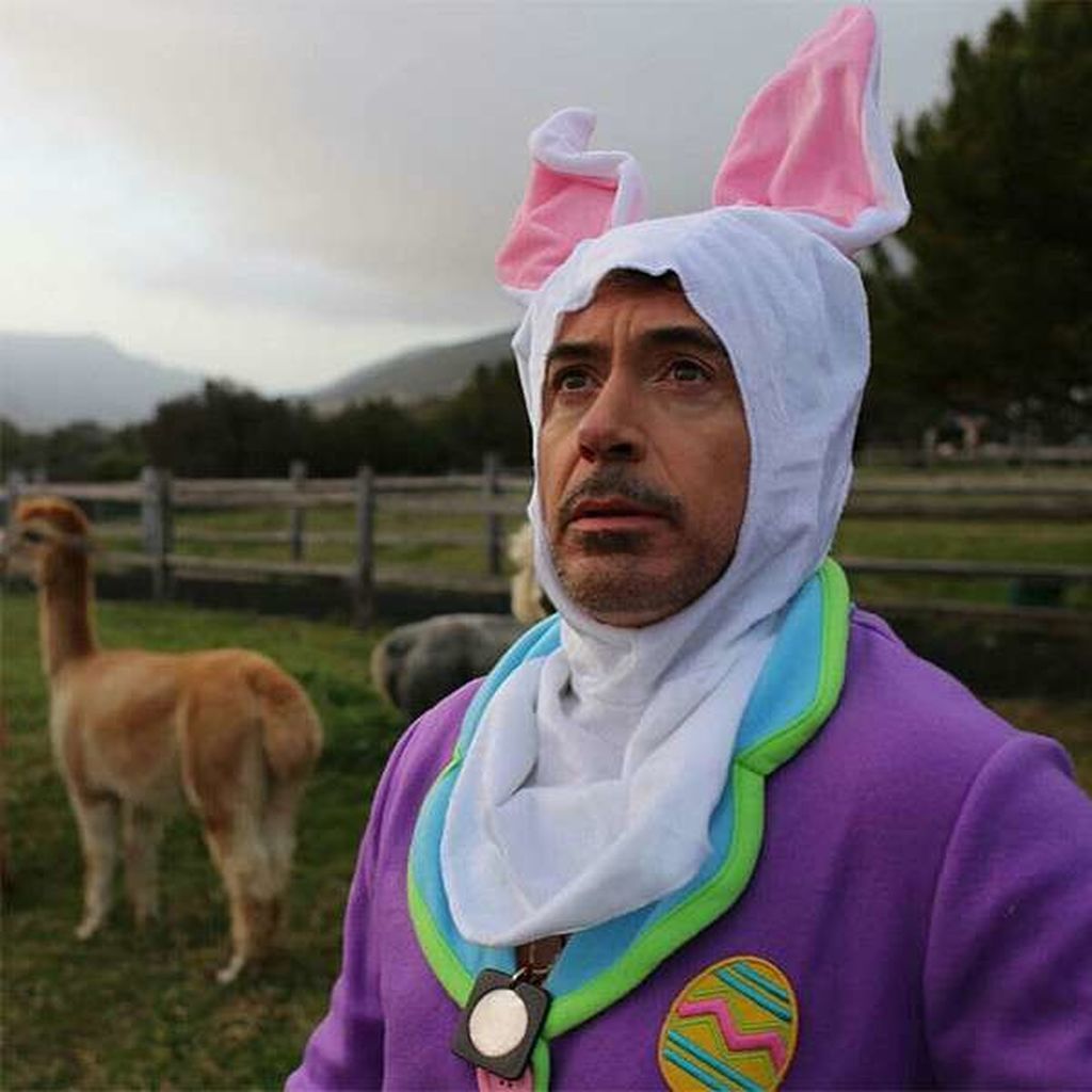 Ο Robert Downey jr... λαγός!