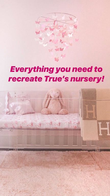 Khloe Kardashian: Δείτε φωτογραφίες από το παιδικό δωμάτιο της κόρης της True