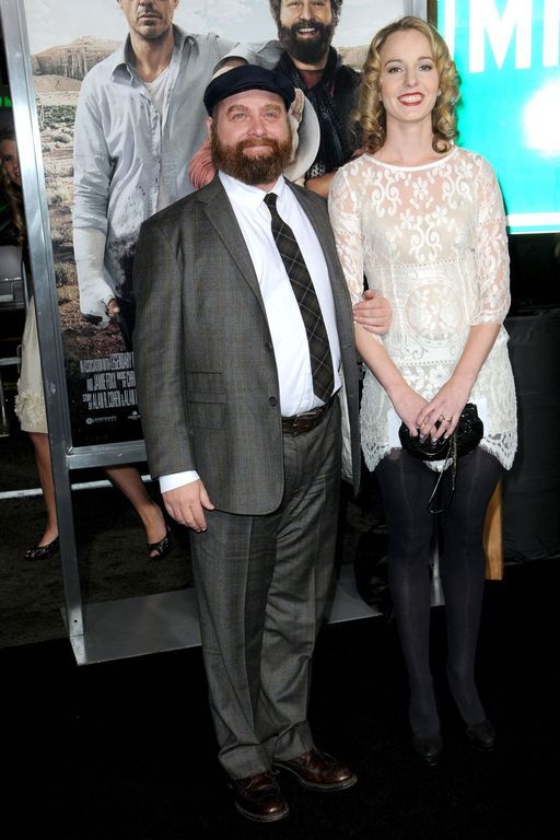 O διάσημος ηθοποιός Zack Galifianakis παντρεύτηκε την Quinn Lundberg