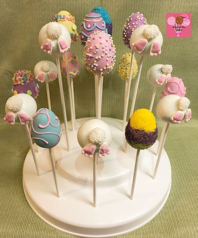 Πασχαλινά cake pops: Τα παιδιά θα λατρέψουν αυτά πολύχρωμα, γλυκά αυγά! (pics & vid)