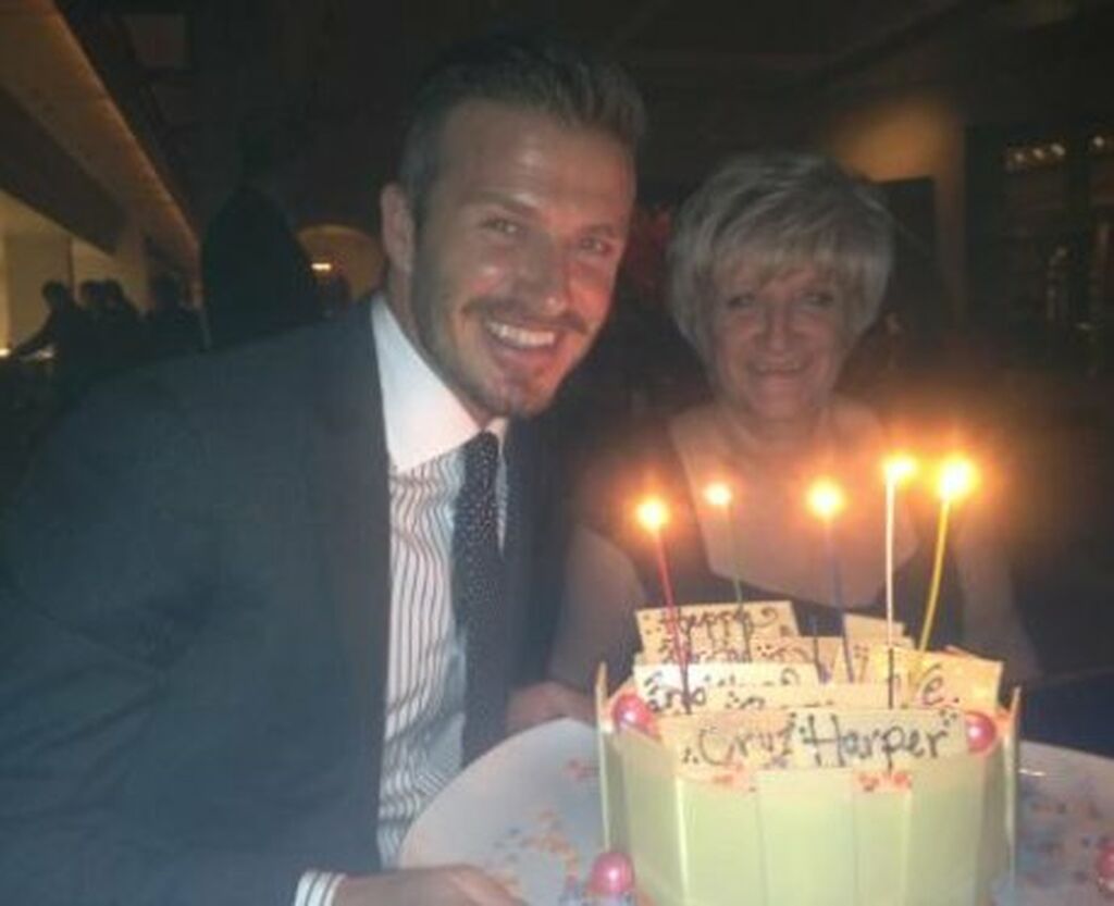 David Beckham και Sandra Beckham