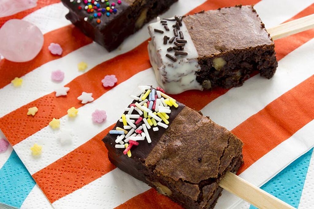 Εναλλακττικά cake pops σε ορθογώνιο σχήμα