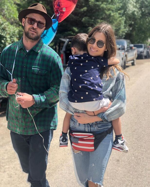 Jessica Biel-Justin Timberlake: γιόρτασαν με τον γιο τους την Ημέρα Ανεξαρτησίας