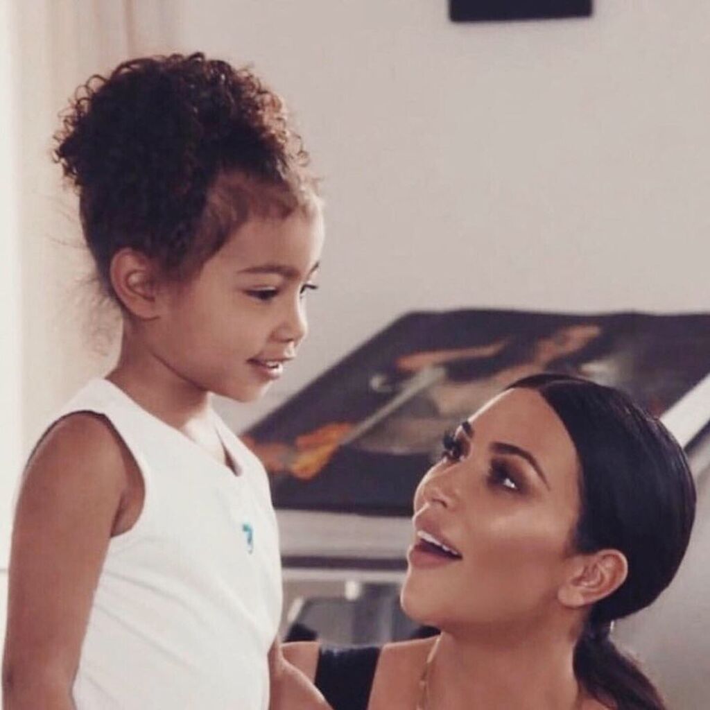 Η Kim Kardashian με την 6χρονη πλέον North West.