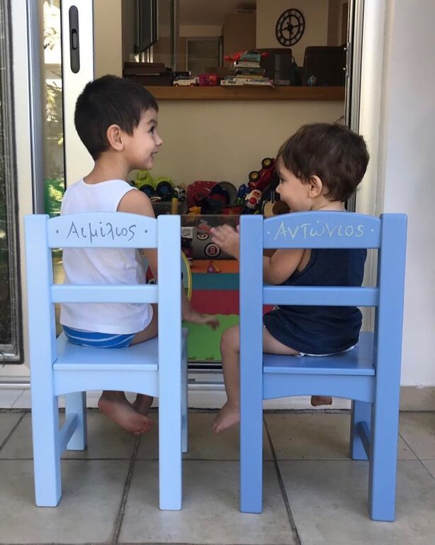 Ελένη Καρποντίνη - Βασίλης Λιάτσος: Αστέρι του τένις ο γιος τους - Δείτε το βίντεο (vid + pics)