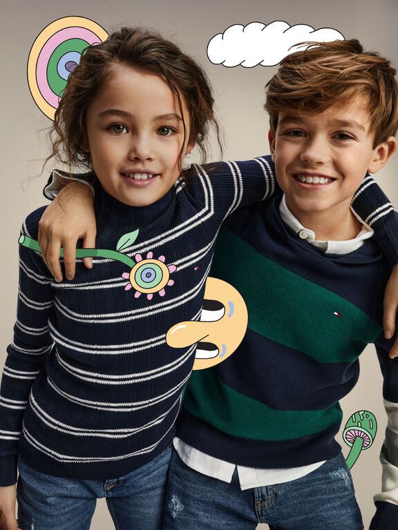 Η Tommy Hilfiger συνεργάζεται με τον Jeremyville για την παιχνιδιάρικη Fall 2020 Kids Collection
