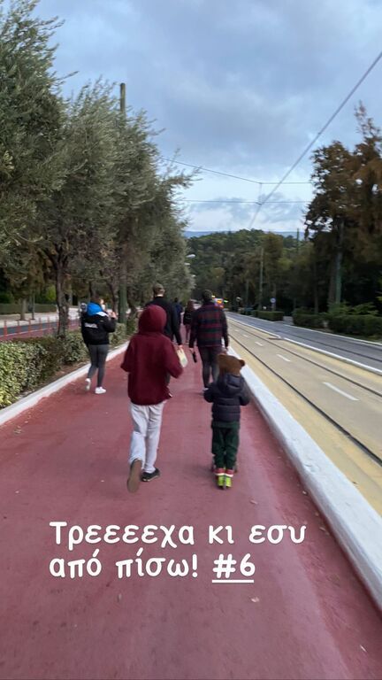 Όλα όσα έκανε η Σία Κοσιώνη το Σαββατοκύριακο με τον γιο της