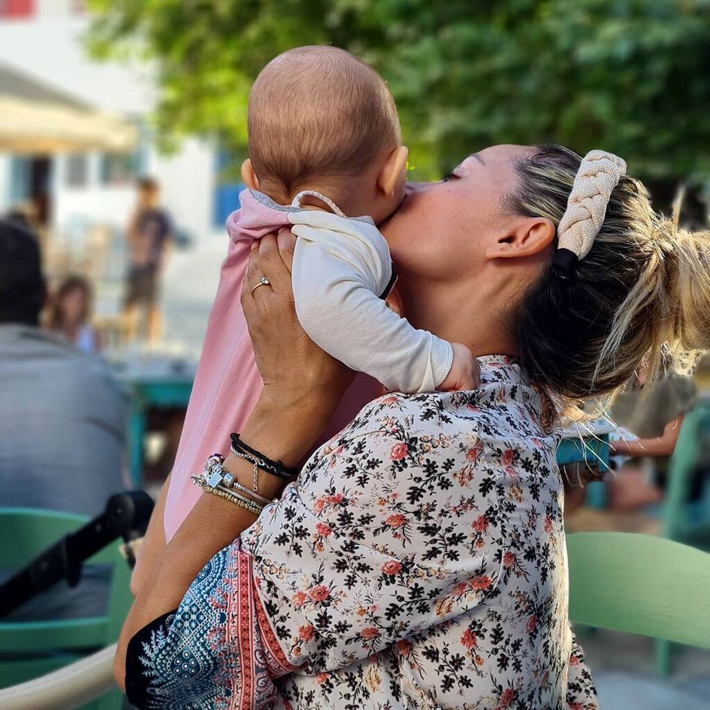 «Daddy cool» - Δείτε πώς φωτογράφισε η Βασιλική Μιλλούση τον σύζυγό της