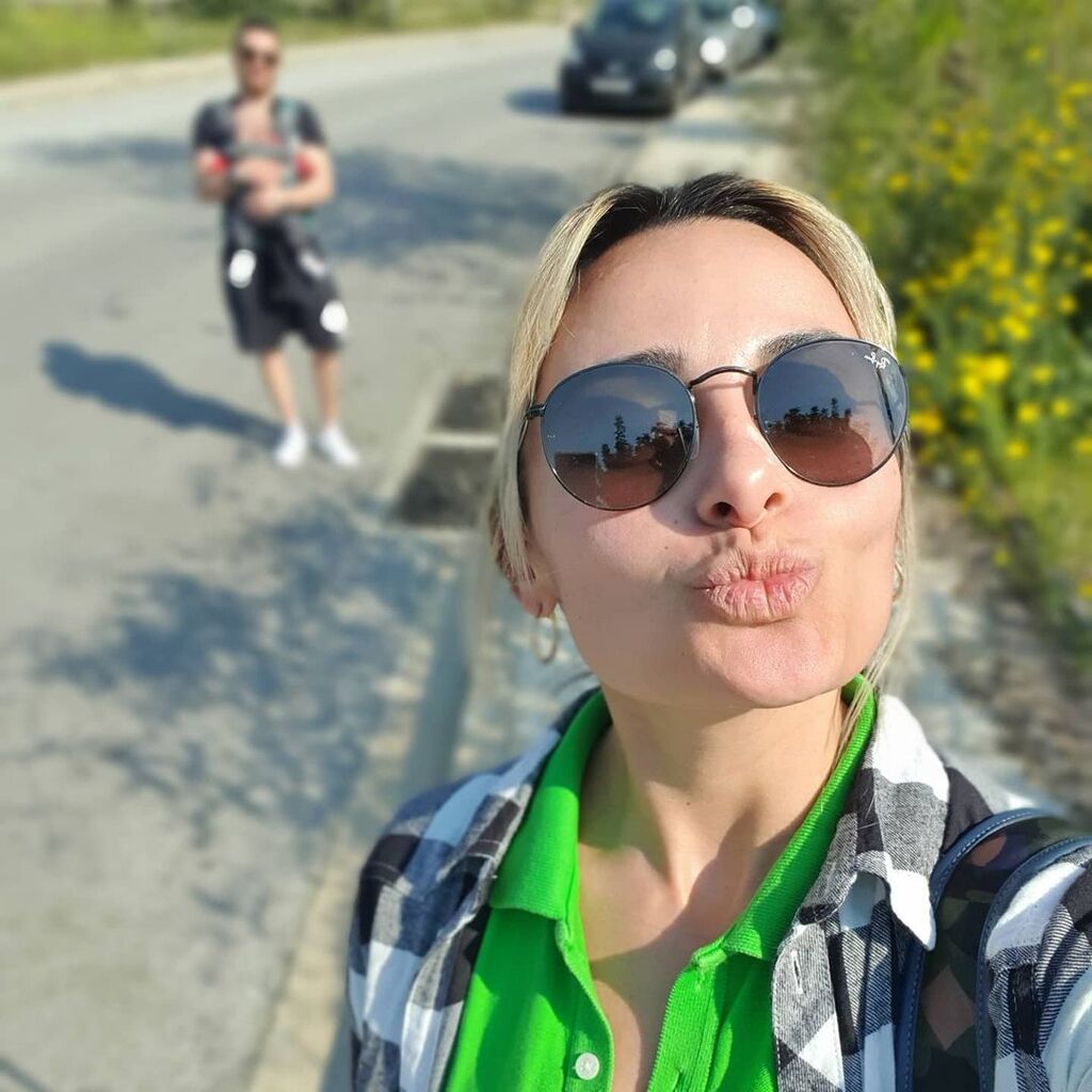 «Daddy cool» - Δείτε πώς φωτογράφισε η Βασιλική Μιλλούση τον σύζυγό της