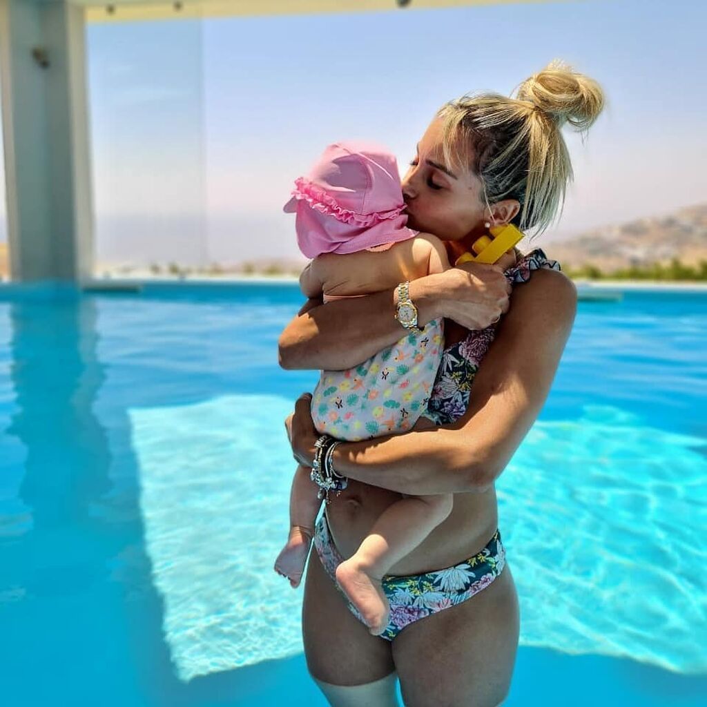 «Daddy cool» - Δείτε πώς φωτογράφισε η Βασιλική Μιλλούση τον σύζυγό της