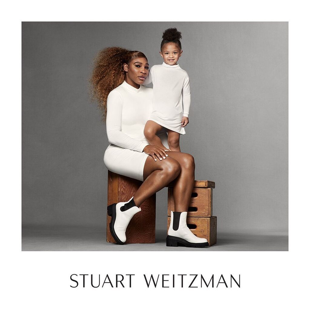 Η Serena Williams ποζάρει με την κόρη της Olympia για γνωστό οίκο μόδας