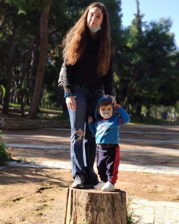 Αθερίδου - Ψυχράμη: Βόλτα μαζί με τους γιους τους - Δείτε φώτο