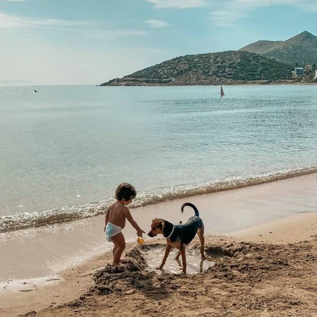 Κατερίνα Παπουτσάκη: Παίζει κυνηγητό με τον μικρό της γιο