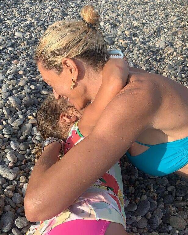 Ζέτα Δούκα: Ταλέντο στο face-painting η κόρη της (εικόνες)