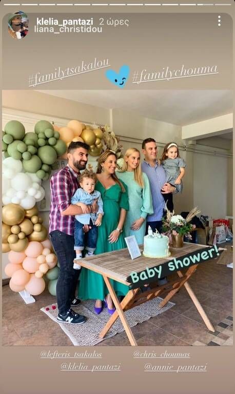 Κλέλια - Άννη Πανταζή: Διπλο baby shower party για τις εγκυμονούσες
