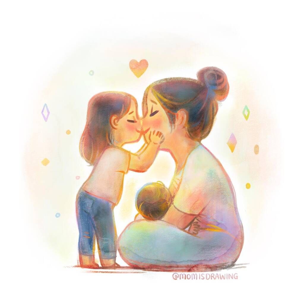instagram @ momisdrawing