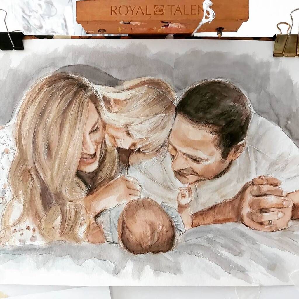 Η αγκαλιά βοηθά να δεθείτε με το παιδί σας ( instagram@ art_to_remember_by_nw)