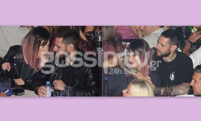 Η Τάμτα με ροζ μαλλί στην αγκαλιά του Πάρι Κασιδόκωστα!
