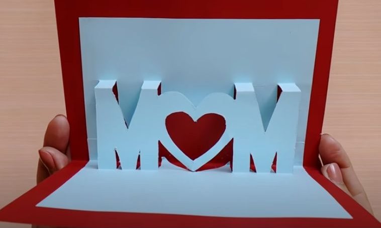 Φτιάξε μια απίθανη 3D κάρτα για τη γιορτή της μητέρας (vid)