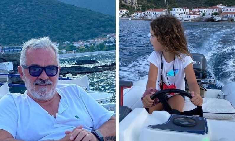 Ηλέκτρα Λύρα: Το τρυφερό φιλί στον μπαμπά της έλιωσε το Instagram