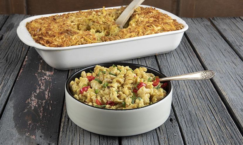 Vegan mac 'n' cheese από τον Άκη Πετρετζίκη