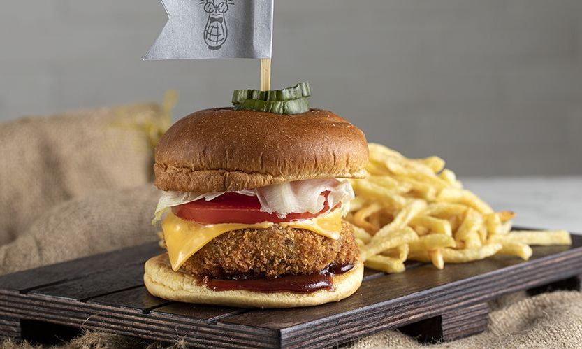 Ασιατικό burger μανιταριών - Νόστιμο και λαχταριστό