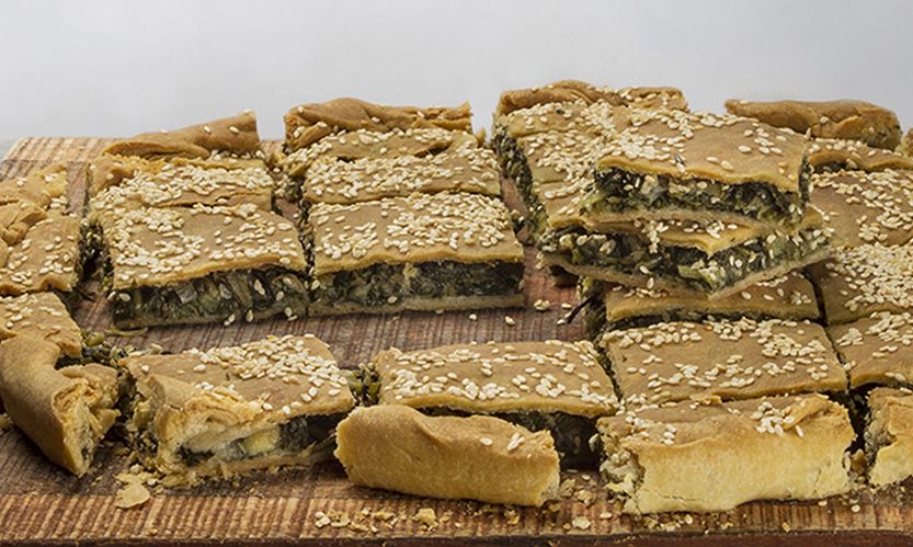 Νηστίσιμη χορτόπιτα με σπιτικό φύλλο
