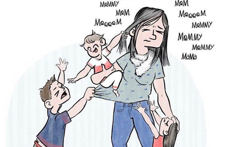 Αυτά τα σκίτσα για τη μητρότητα αφορούν κάθε μητέρα που νιώθει ότι δεν είναι καλή μαμά