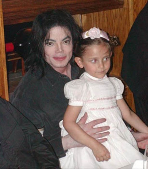 Michael jackson with his daughter Paris Michael Katherine Jackson