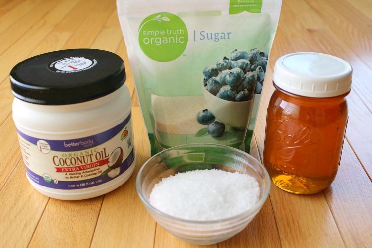 foot scrub ingredients