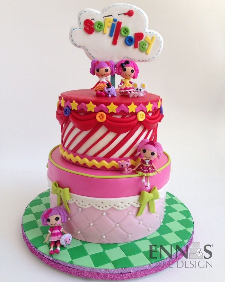 lalaloopsy cake
