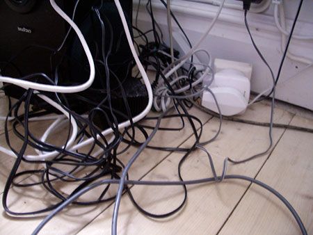 cable mess
