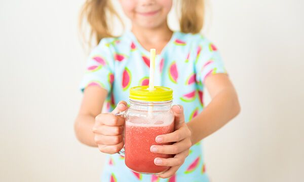 smoothie me mpanana kai karpouzi