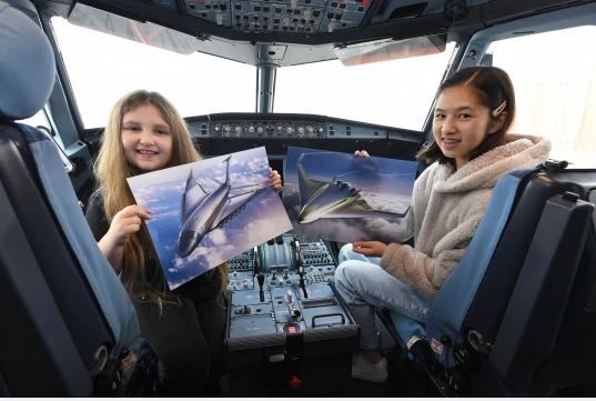 koritsakia sxediasmos aeroplanou