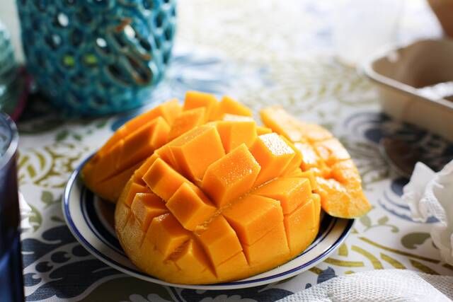 mango smoothie gia mamades 1