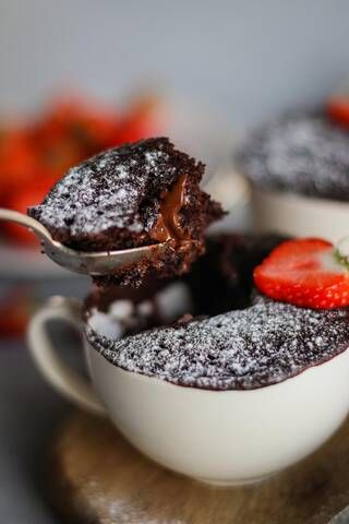 mug cake sokolatas
