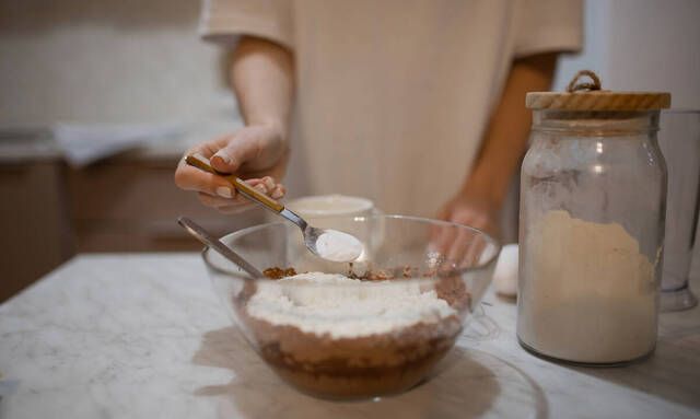 baking powder xriseis